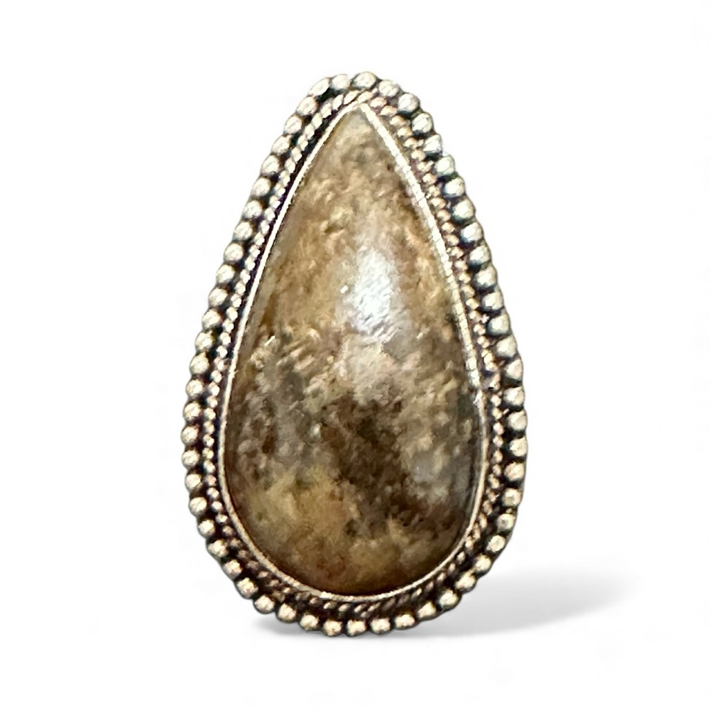 NEW OBSIDIAN JASPER RING